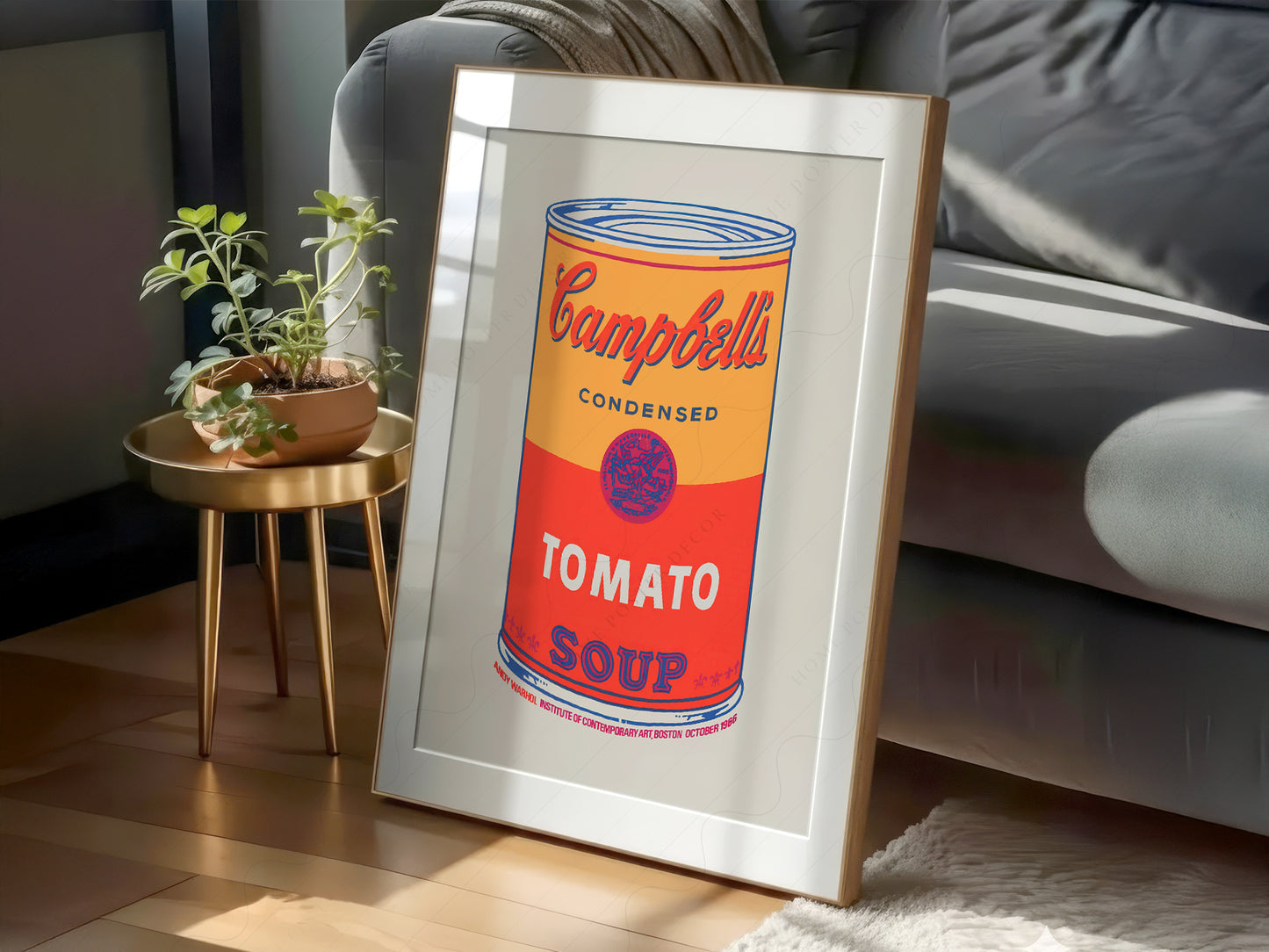 Andy Warhol, Tomato Cans, Campbell's Print