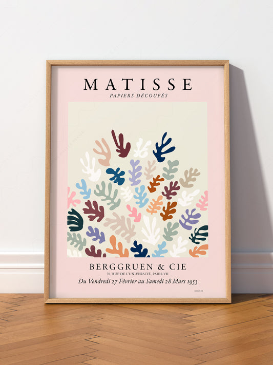 Henri Matisse, The Cut-Outs, Pink Wall Art