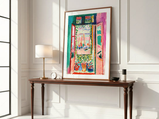 Henri Matisse, The Open Window, Colourful Wall Decor