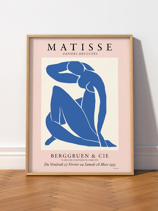 Henri Matisse Print, Nu bleu, Wall art for living room
