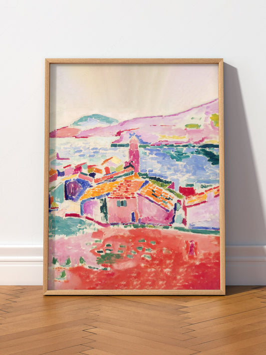 Henri Matisse, View of Collioure, Fine Art Print