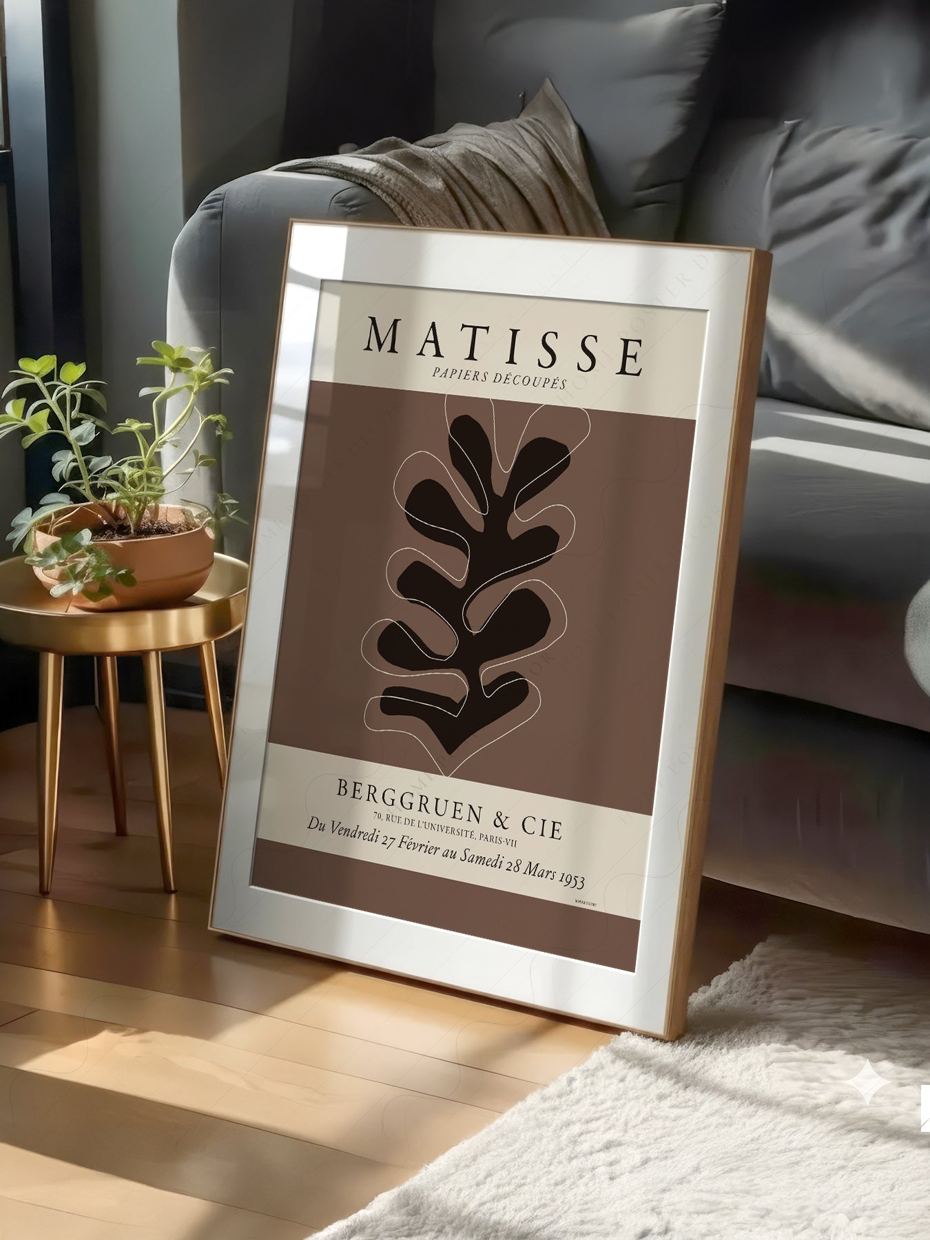 Henri Matisse Papiers Découpés Exhibition Poster – Modern Wall Art