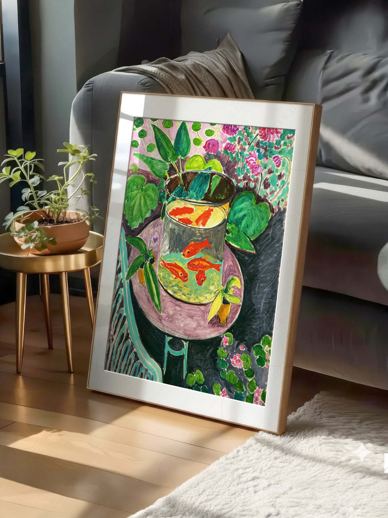 Henri Matisse, The Goldfish Bowl, Fine Art Print