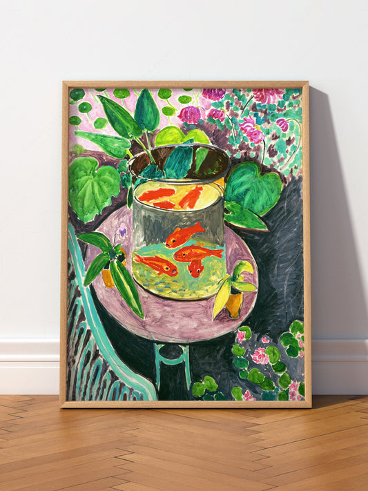 Henri Matisse, The Goldfish Bowl, Fine Art Print