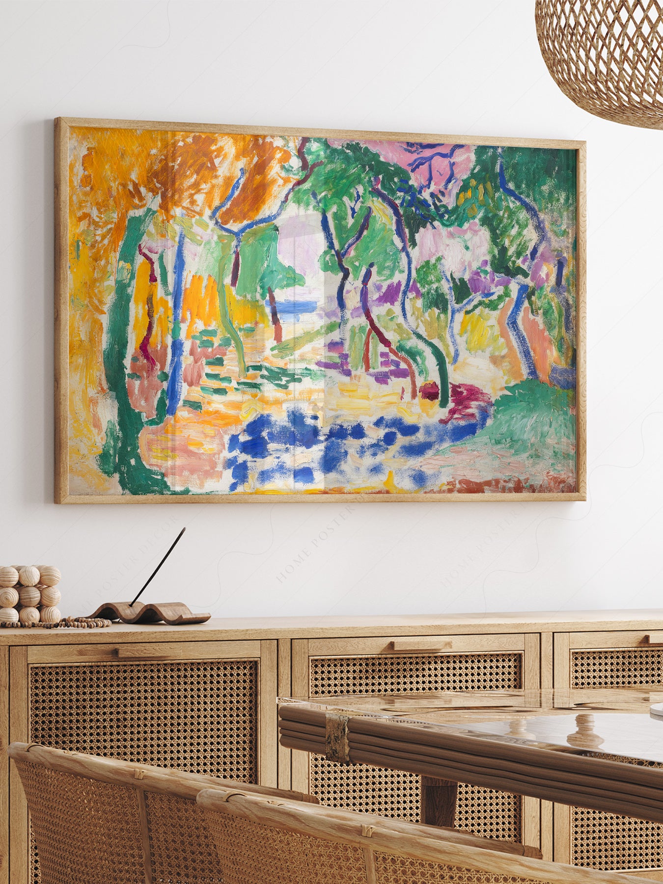 Henri Matisse Landscape Near Collioure Art Print – Museum Wall Decor