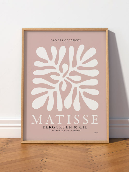 Henri Matisse, The Cut-outs Prints, Black beige and orange colors