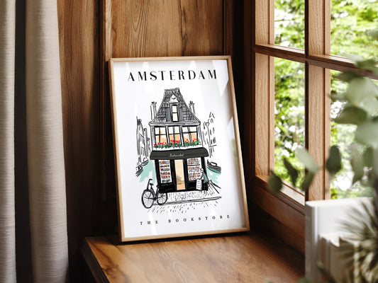 City Bookstore Art - Amsterdam