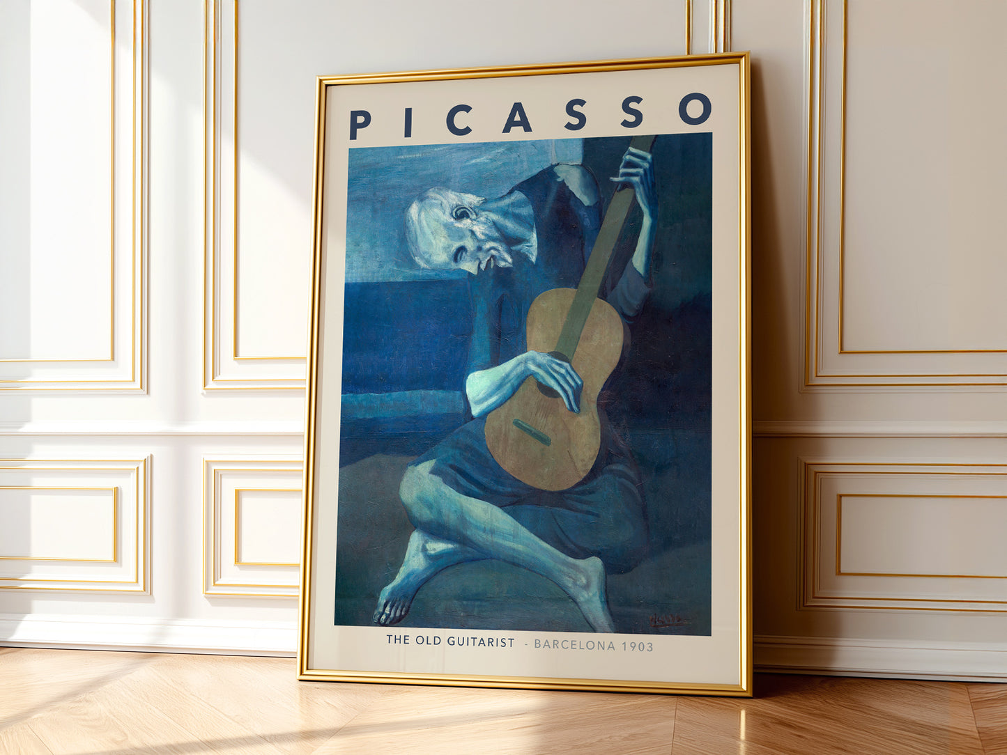 Pablo Picasso Home Decor, Museum Quality Prints, The Old Guitarist