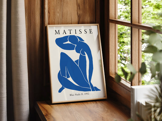 Henri Matisse Print, Blue Woman II