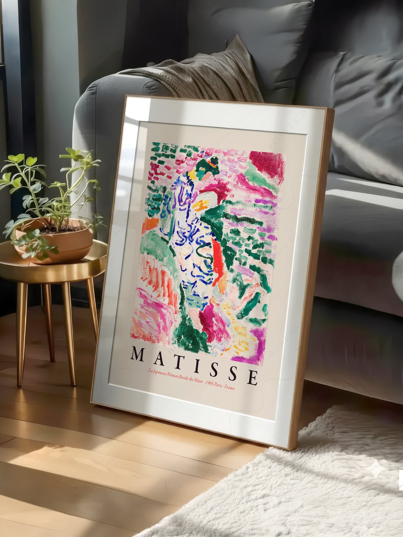 Henri Matisse La Japonaise Woman Beside the Water Print – Museum Art