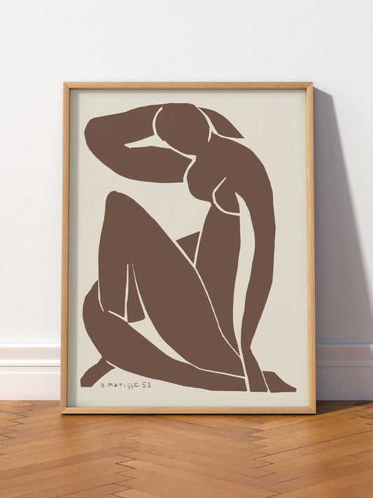 Henri Matisse Poster, Famous artwork, Minimalist Wall Art