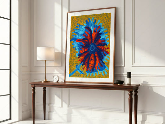 Yayoi Kusama Print, Flower Art