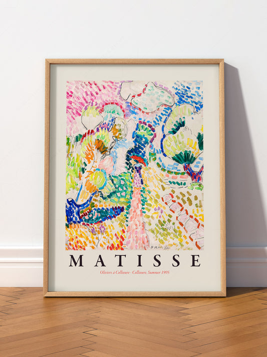 Henri Matisse, Oliviers à Collioure Fine Art Print