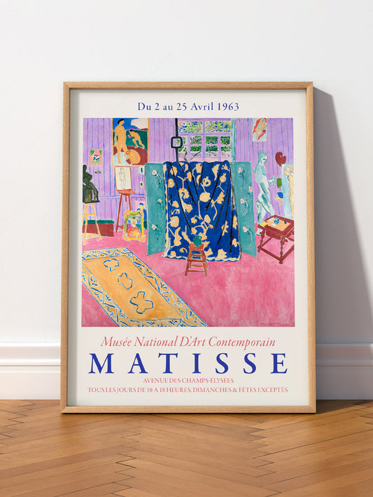 Henri Matisse, The Pink Studio, Fine Art Print