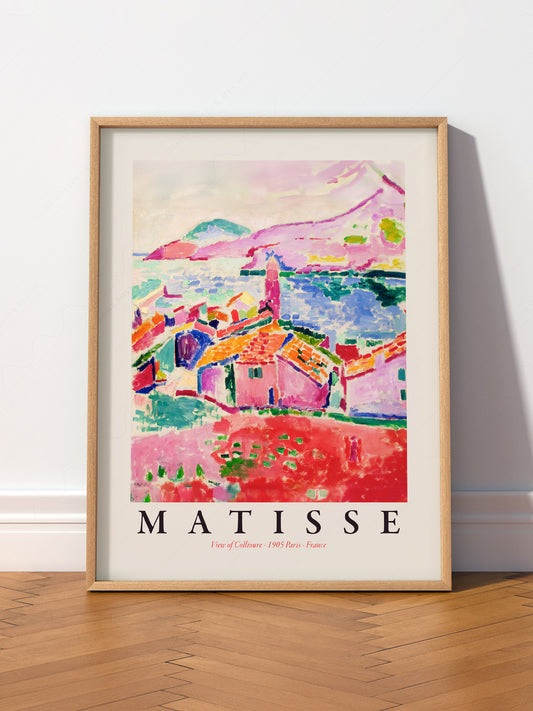Henri Matisse, View of Collioure, Fine Art Print
