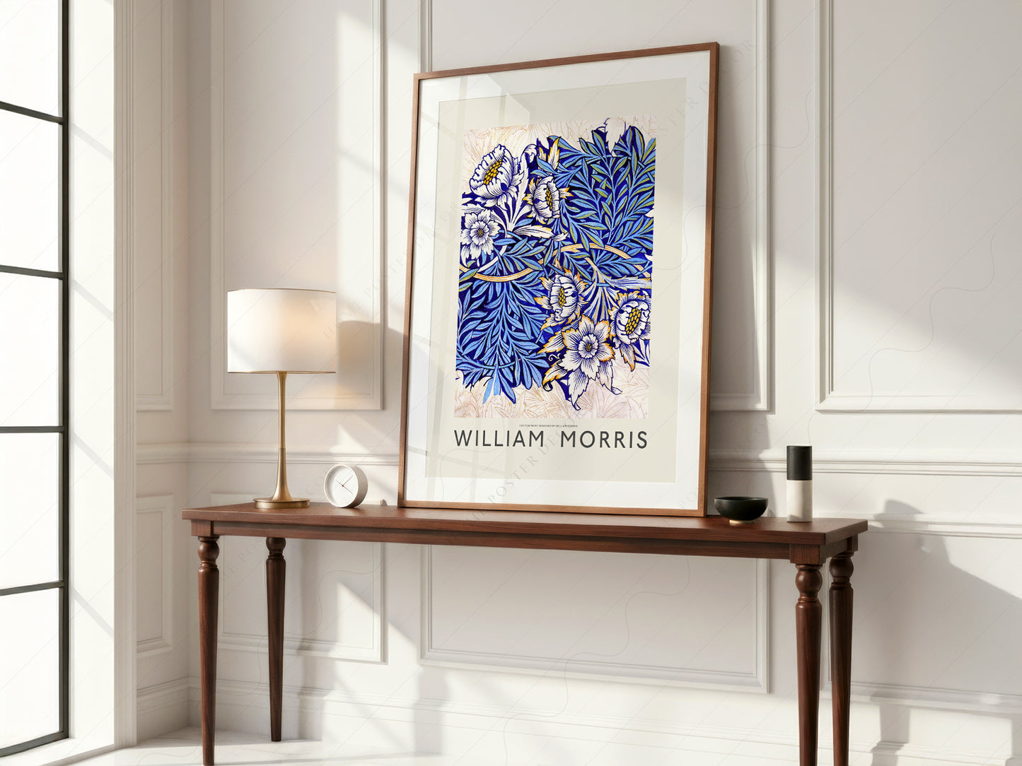 William Morris, Tulip and Willow Indigo Poster