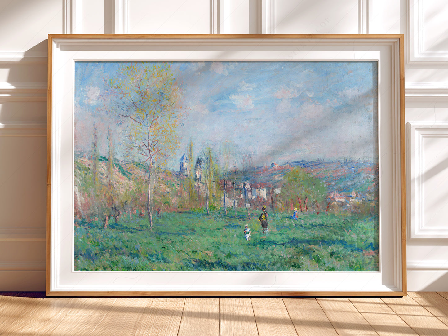 Claude Monet Poster, Spring in Vethuil