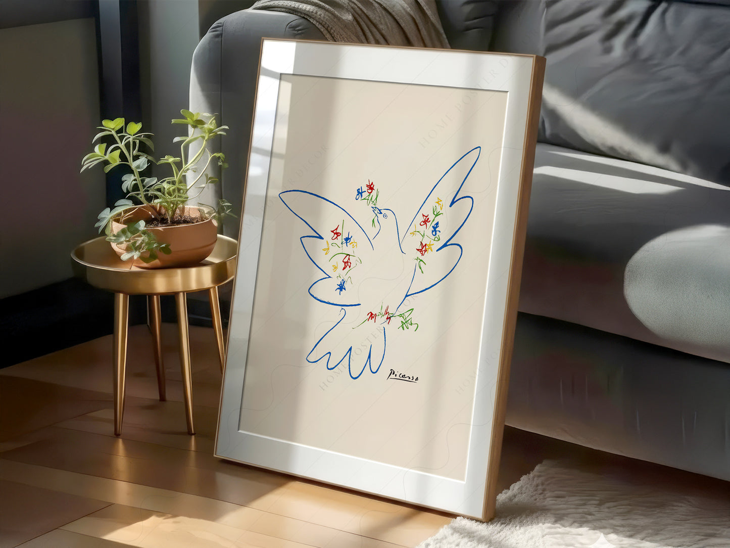 Pablo Picasso, Dove of Peace 1949, Fine Art Print, Pigeon art