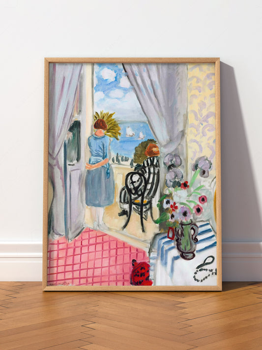 Henri Matisse Print, Les Regates de Nice, French Riviera