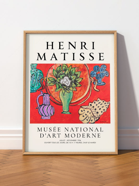 Henri Matisse Print, Exhibition Poster, Modern Wall Decor