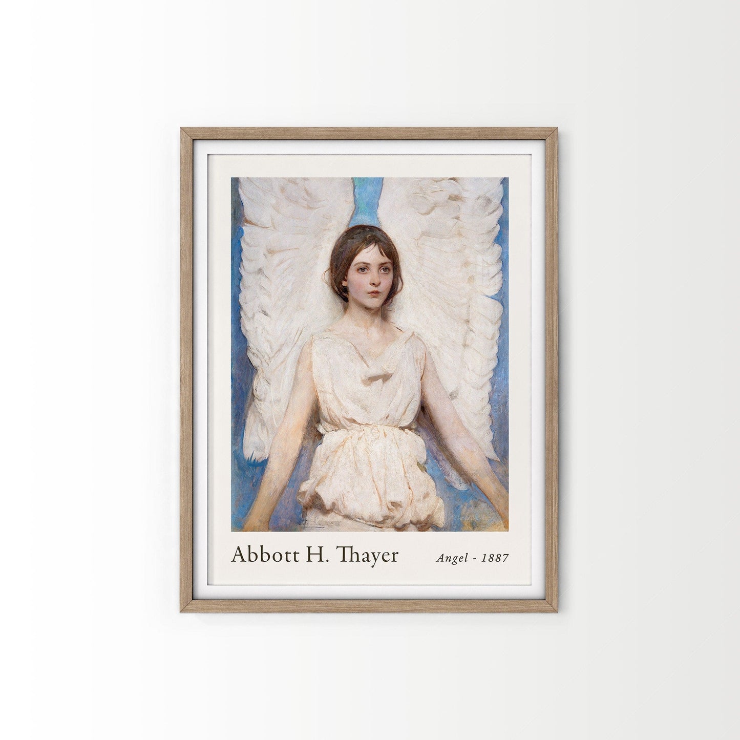 Abbott Handerson Thayer, Angel painting, Fine Art Print