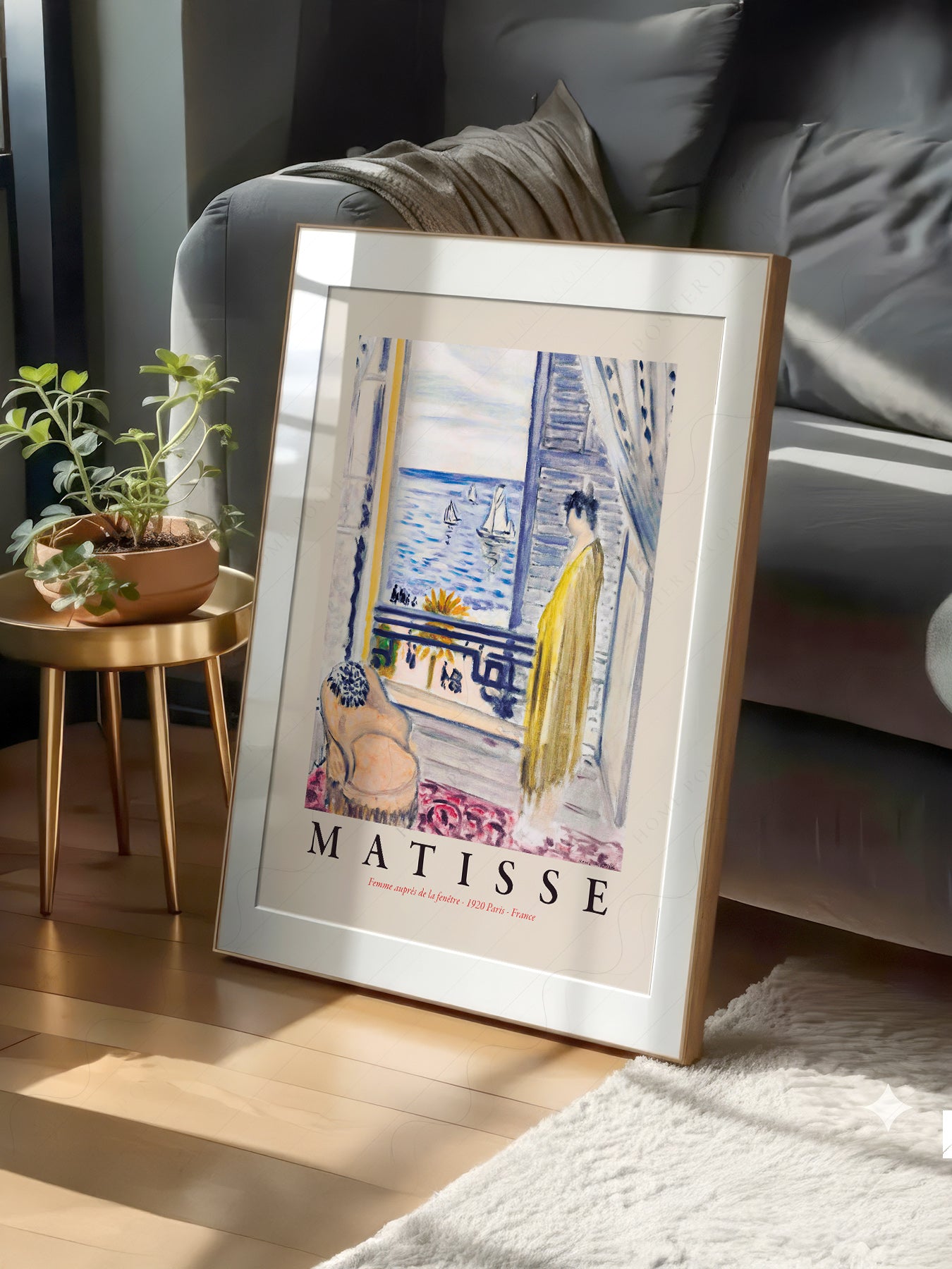 Henri Matisse - Femme auprès de la fenêtre or Woman By The Window 1920