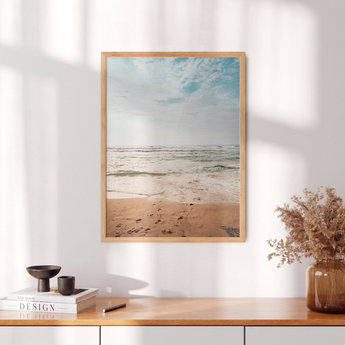 Beach Wall Art, Ocean View Poster, Coastal Print