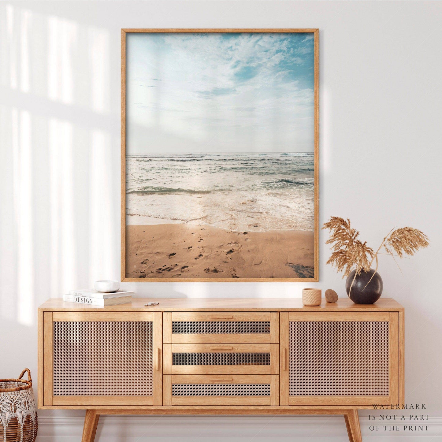 Beach Wall Art, Ocean View Poster, Coastal Print