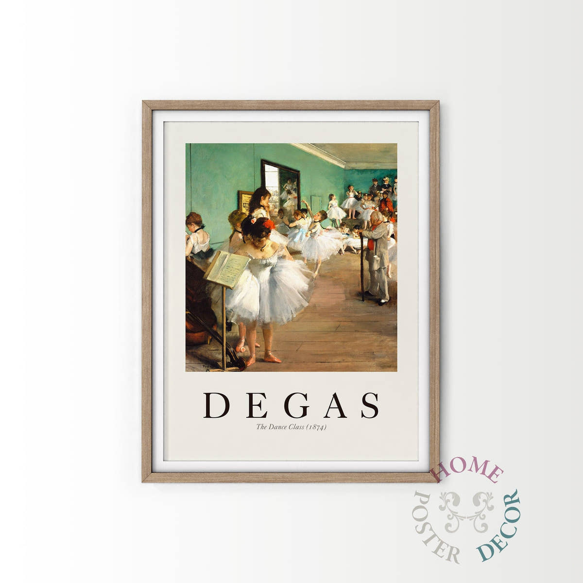 Edgar Degas - The Dance Class 1874