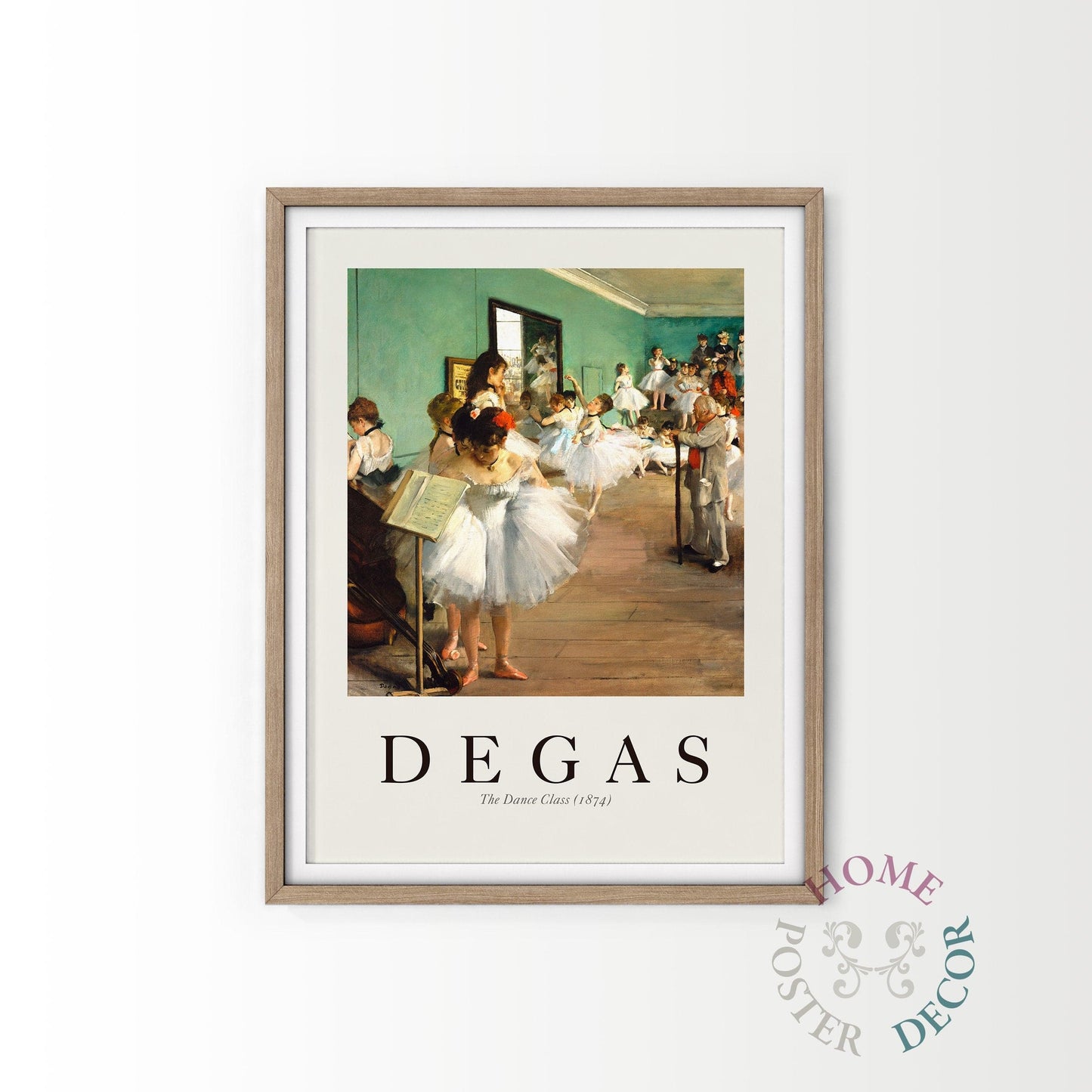 Edgar Degas - The Dance Class 1874