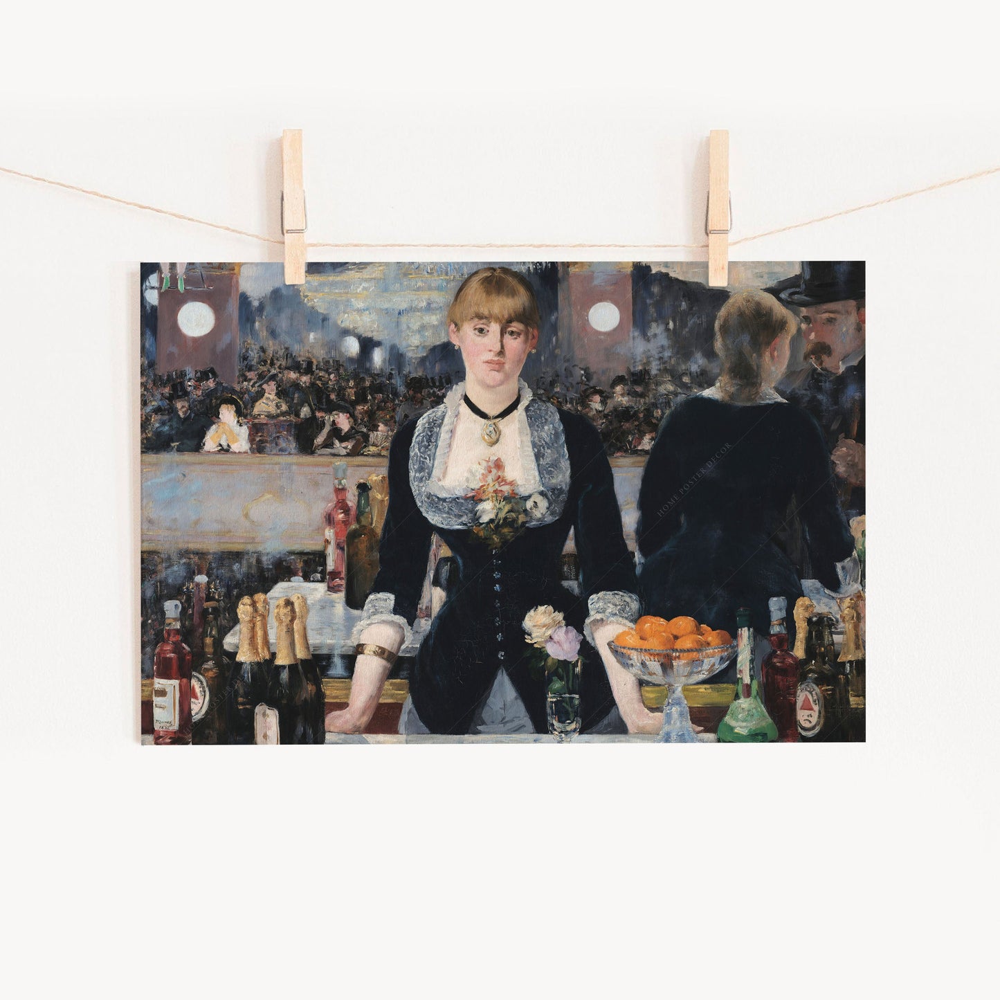 Edouard Manet, Bergère, Fine Art Print