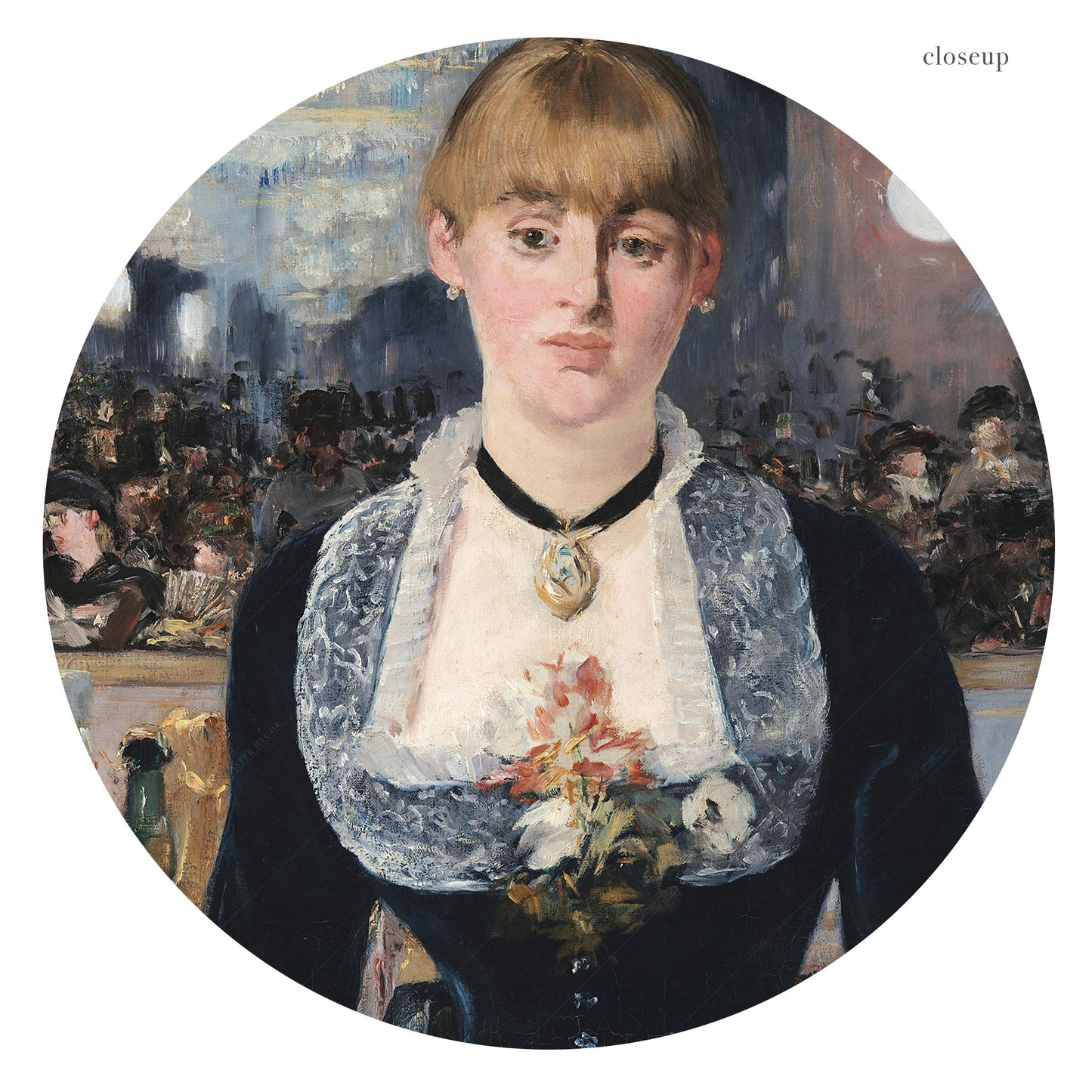 Edouard Manet, Bergère, Fine Art Print