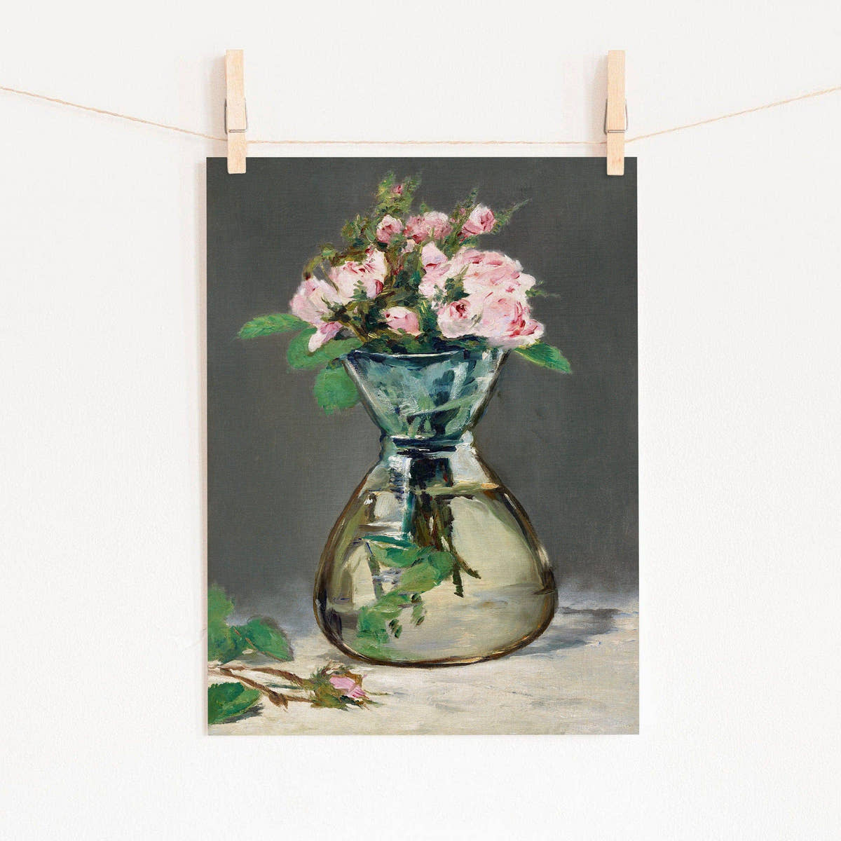 Edouard Manet, Flower in Vase Print, Fine Art Print
