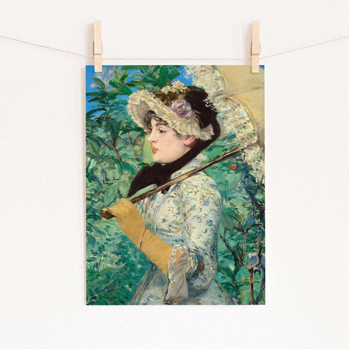 Edouard Manet, Le Printemps Wall Art, Fine Art Print