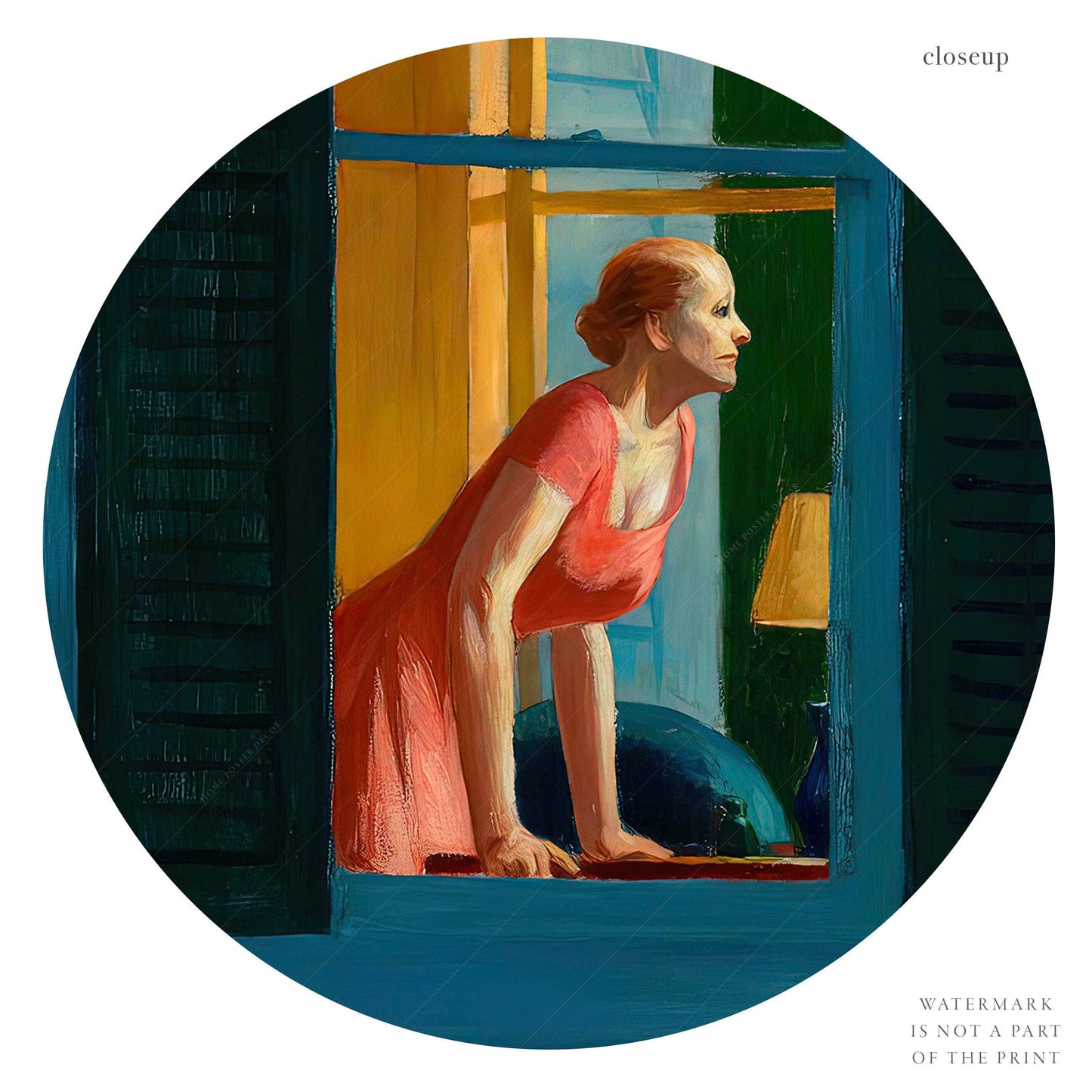 Edward Hopper, Cape Cod Morning Poster