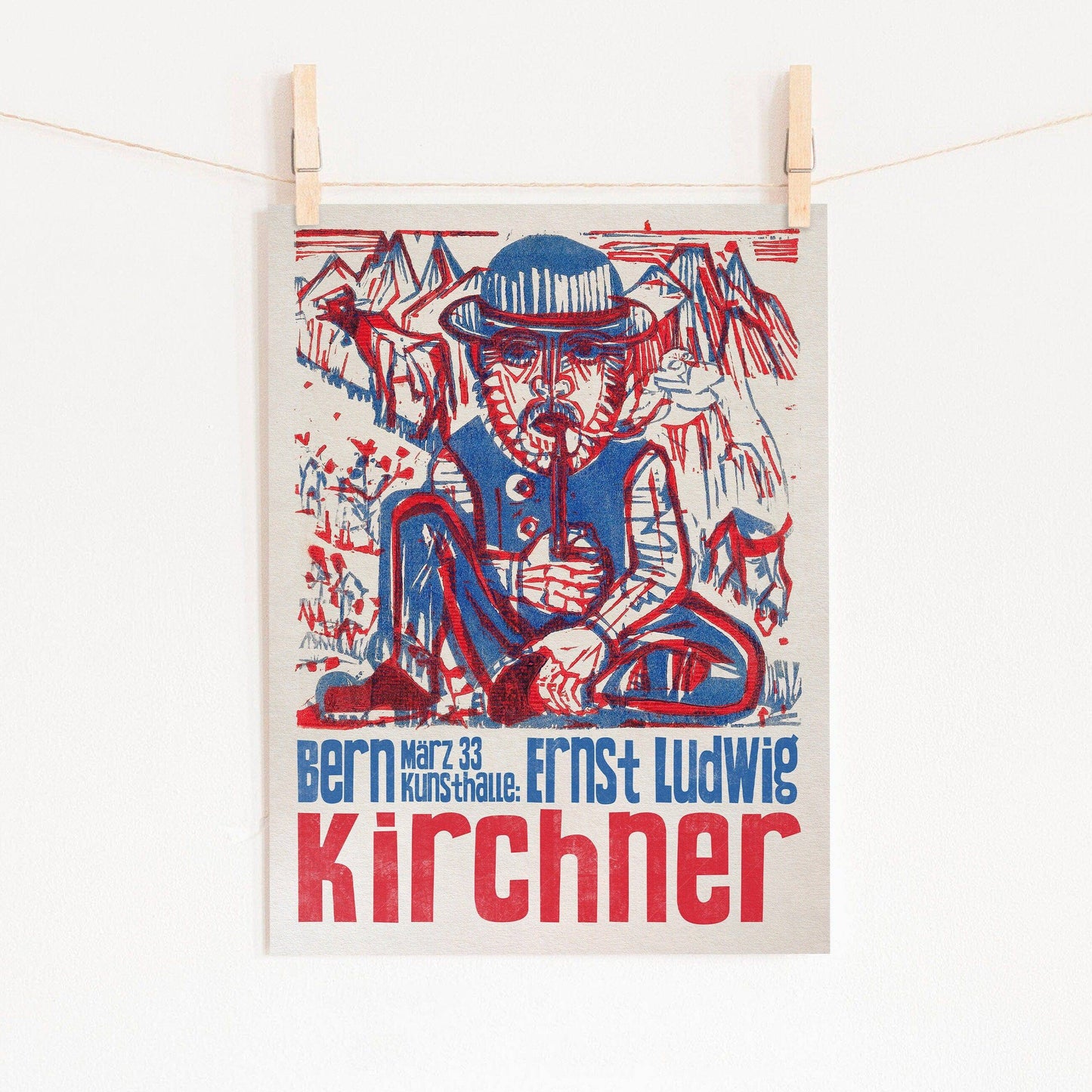 Ernst Ludwig Kirchner, Exhibition Poster