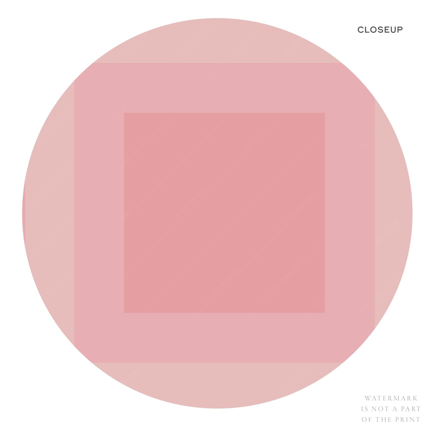 Geometric wall art, Shades of pink, Modern poster