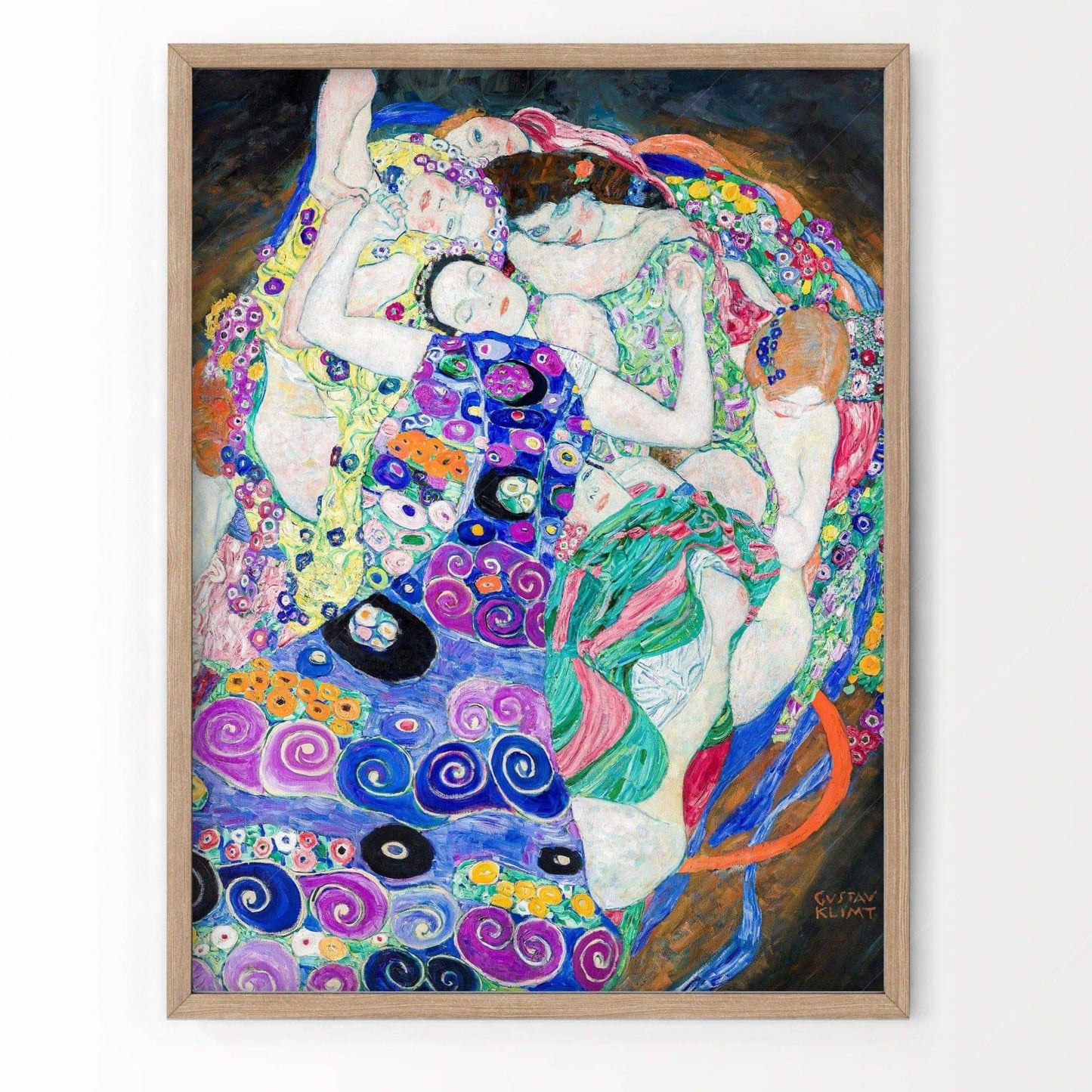 Gustav Klimt Poster, The Virgin Poster
