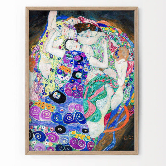 Gustav Klimt Poster, The Virgin Poster