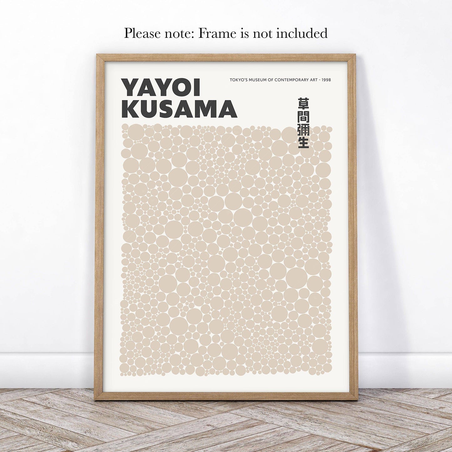 Henri Henri Matisse, Yayoi Kusamam Flower Market, Set of 3 Prints, Neutral Wall Decor