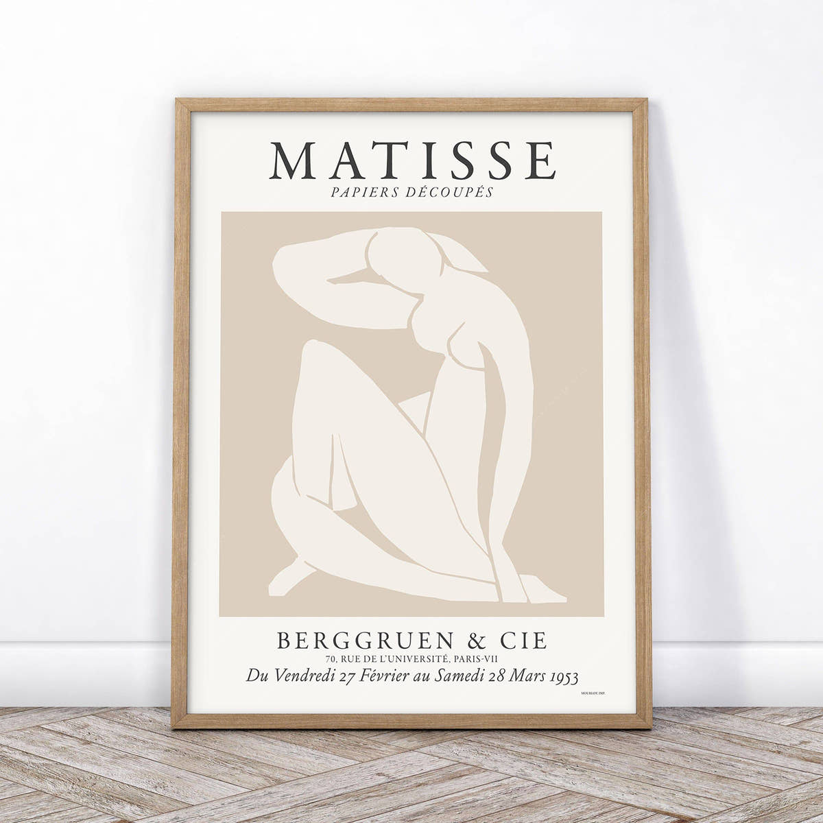 Henri Henri Matisse, Yayoi Kusamam Flower Market, Set of 3 Prints, Neutral Wall Decor