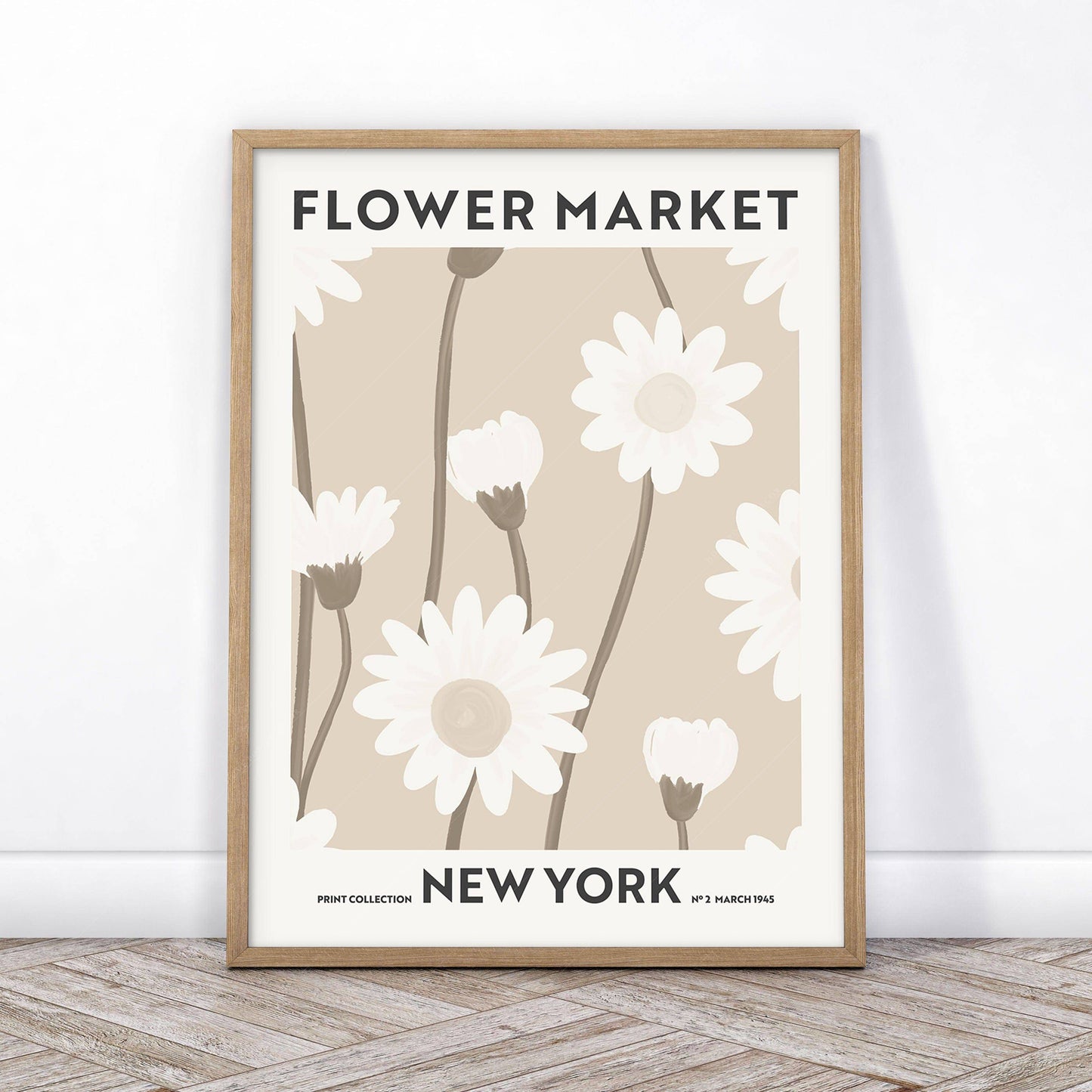 Henri Henri Matisse, Yayoi Kusamam Flower Market, Set of 3 Prints, Neutral Wall Decor