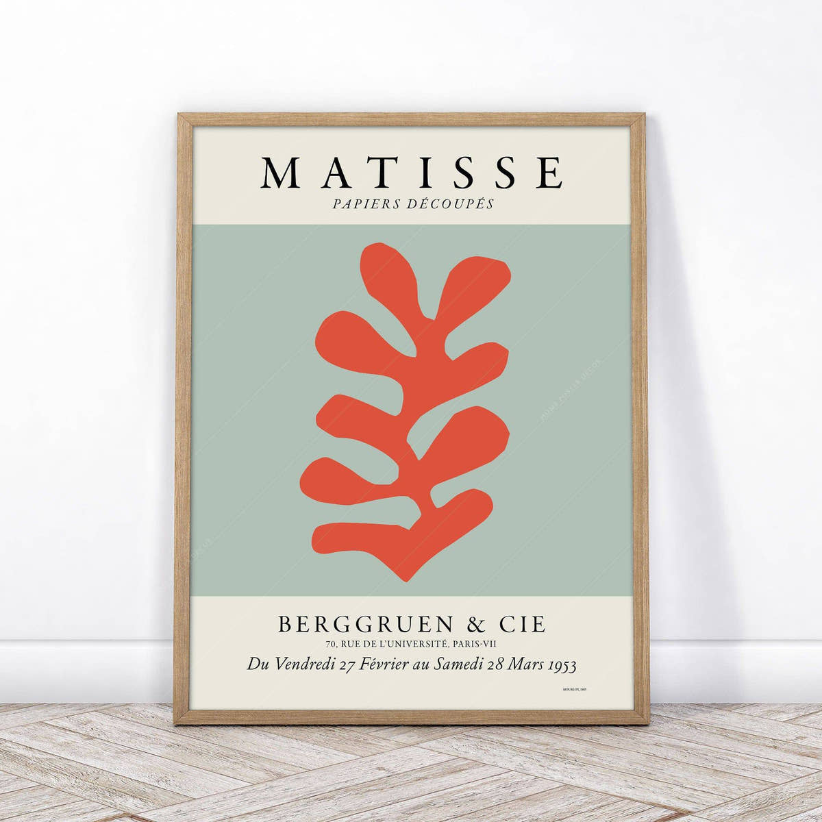 Henri Matisse, Exhibition Poster, The Cut-outs Collection