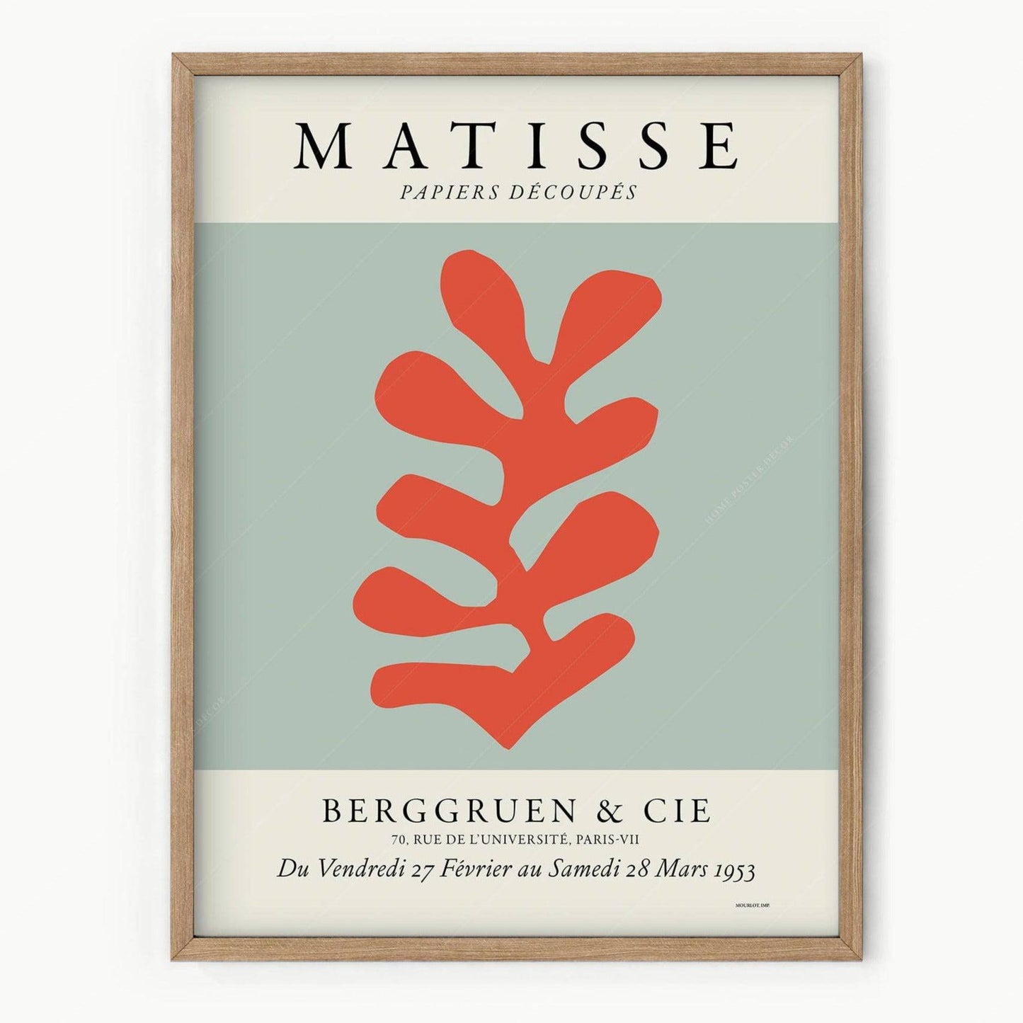 Henri Matisse, Exhibition Poster, The Cut-outs Collection
