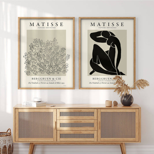 Henri Matisse, Gallery Wall, Set of 2 Prints