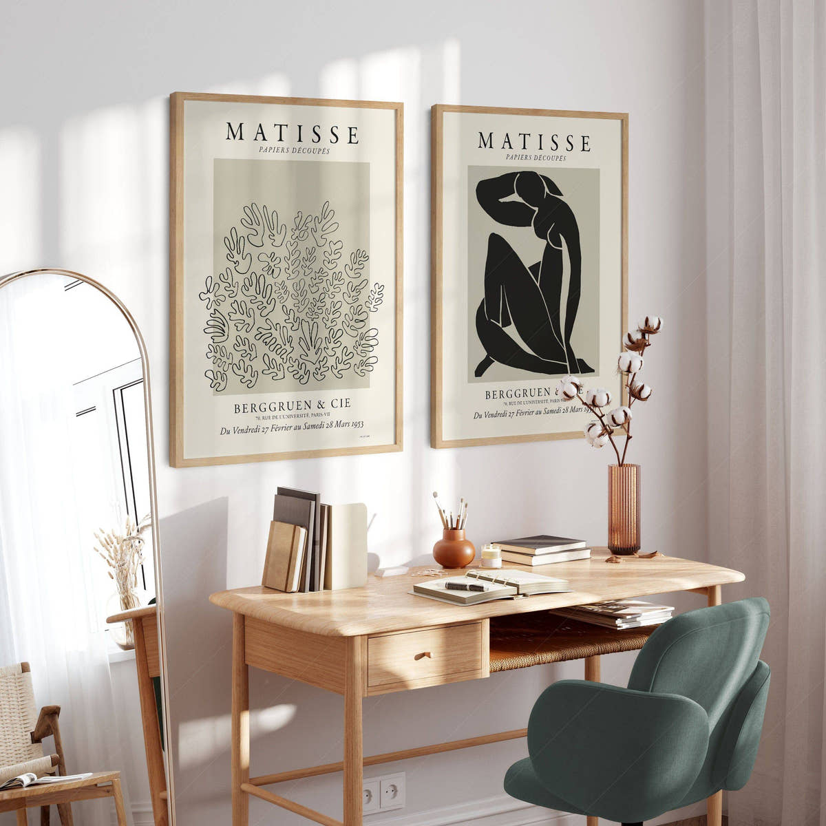 Henri Matisse, Gallery Wall, Set of 2 Prints