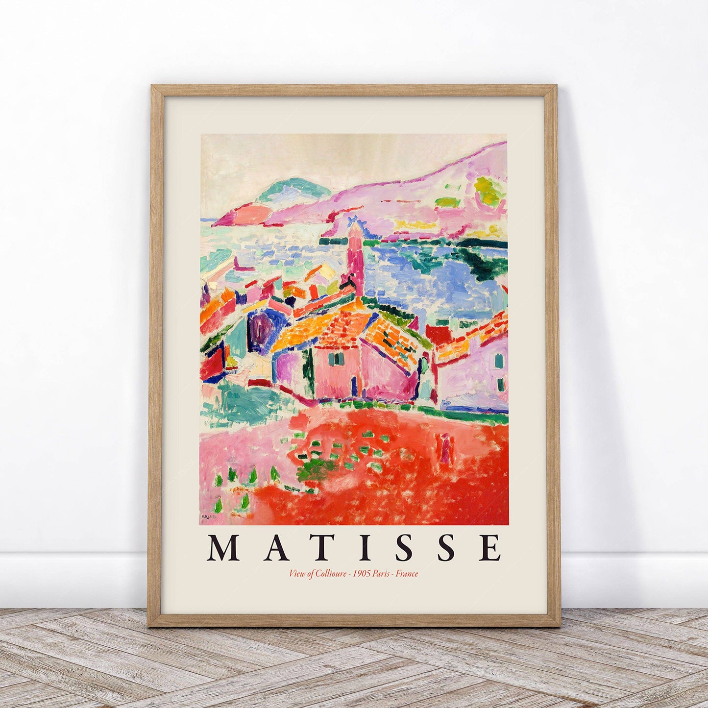 Henri Matisse Gallery Wall, Set of 3 Prints, The Open Window, View at Collioure, La Japonaise