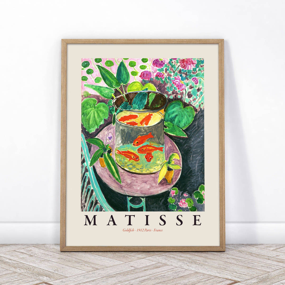 Henri Matisse, Goldfish Print, Famous Painting