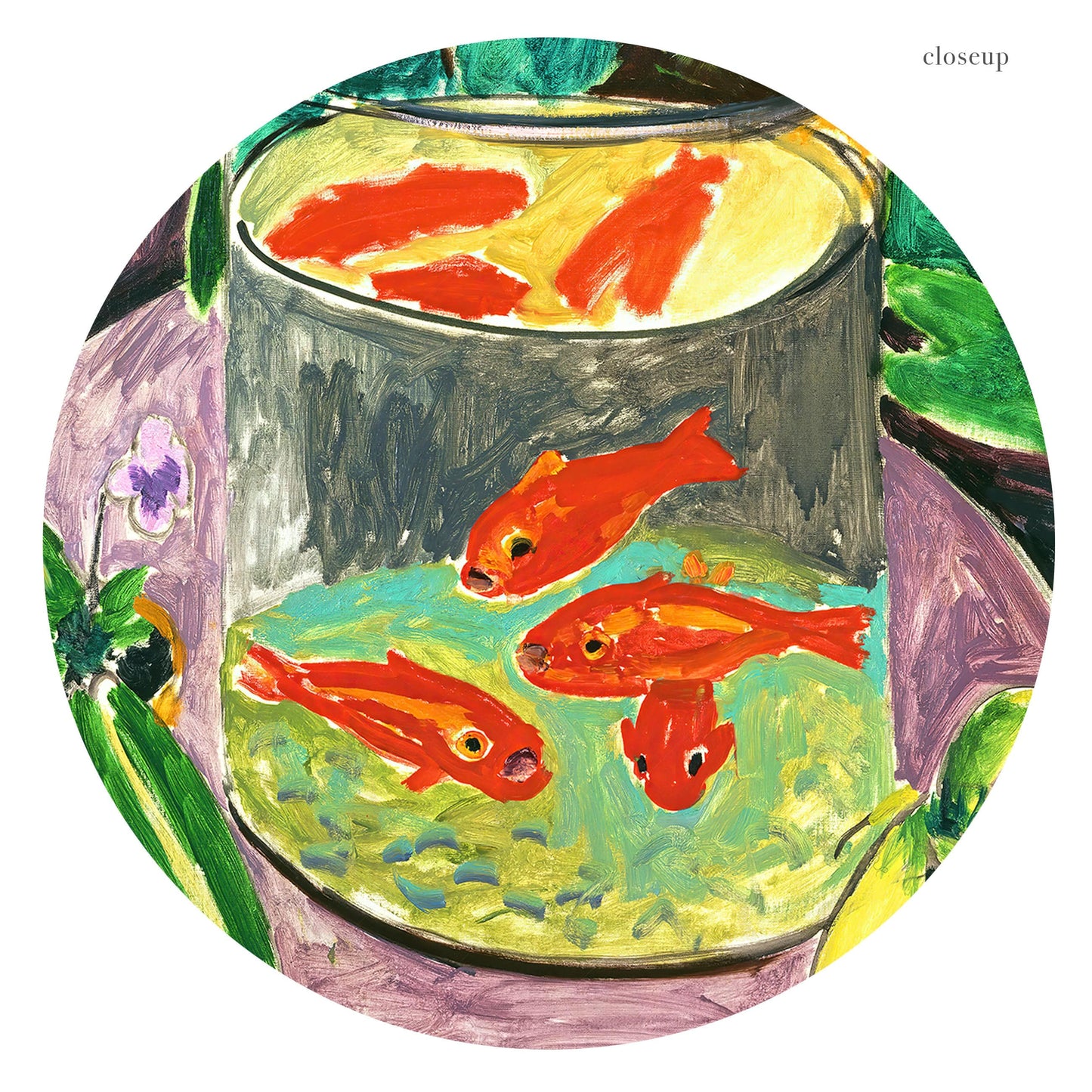 Henri Matisse, Goldfish Print, Famous Painting