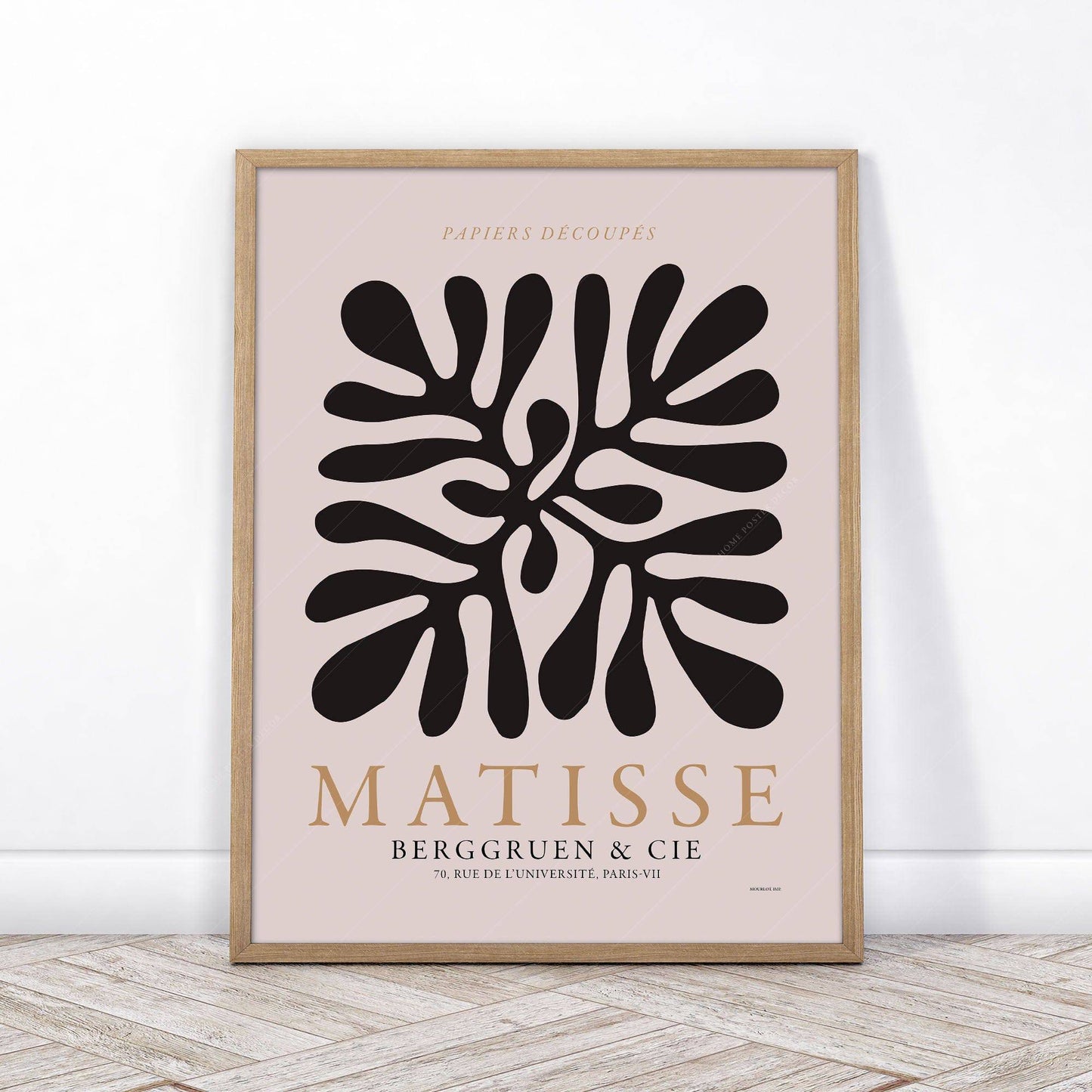 Henri Matisse Print, Exhibition Poster, The Cut-outs